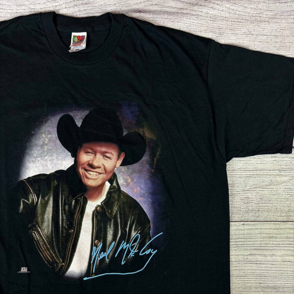 Vintage 1990s Neal McCoy Country Music Tour T-shirt